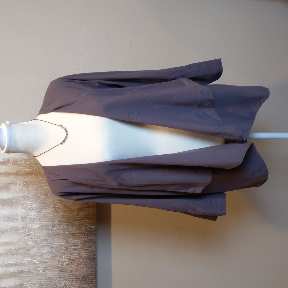 James Perse open front drap top